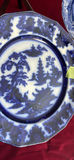 7 Antique Plates Including 2 Formosa And Spode 1815 Plate With Elephant And Wooden Stands - thumbnail 17 of 22