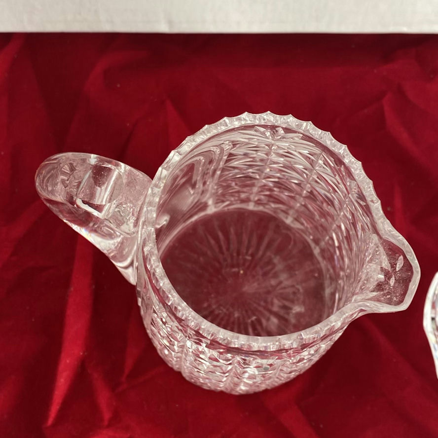 Waterford Alana Crystal Vase, Thomas Webb Water Pitcher and Rogasksa Pitcher - image 9 of 15