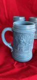 Slag Milk Glass Beer Steins (4) - thumbnail 5 of 10