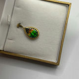 Ammolite Pendant In 14K Gold - thumbnail 3 of 7