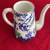 Royal Crown Derby Teapot, Coffeepot And Cream And Sugar In Mikado Pattern - thumbnail 9 of 23
