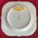 Vintage Royal Worcester 1941 22k Gold Border Square Plates (3) - thumbnail 11 of 11