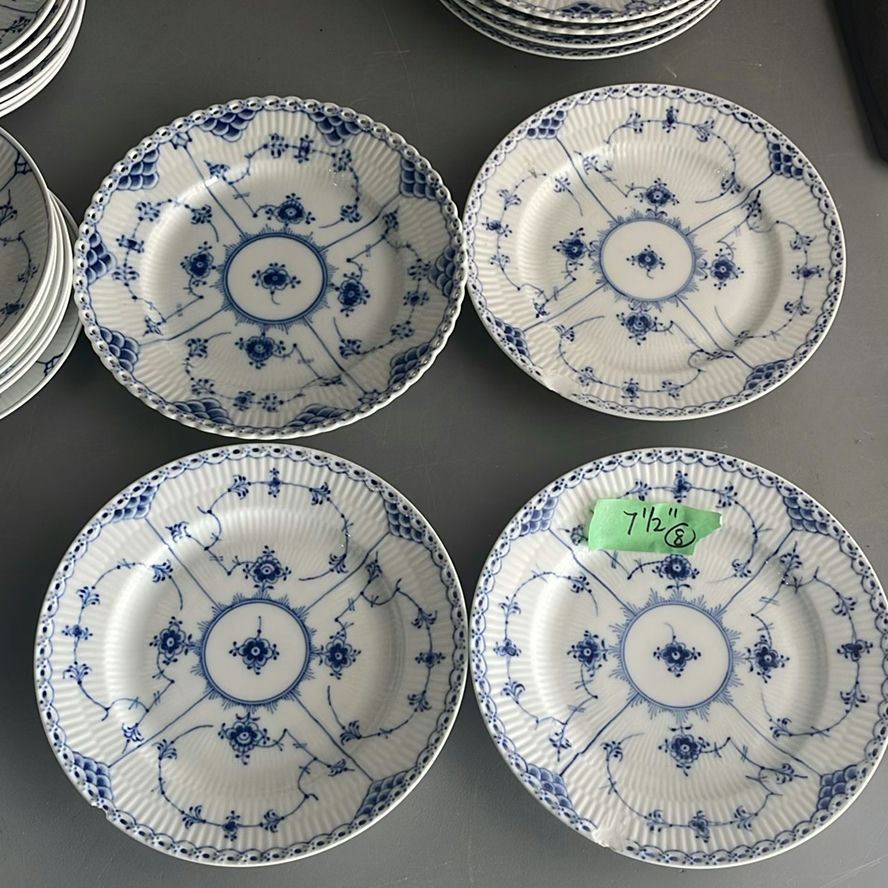 Royal Copenhagen Blue Fluted Half Lace Dinnerware - image 16 of 28