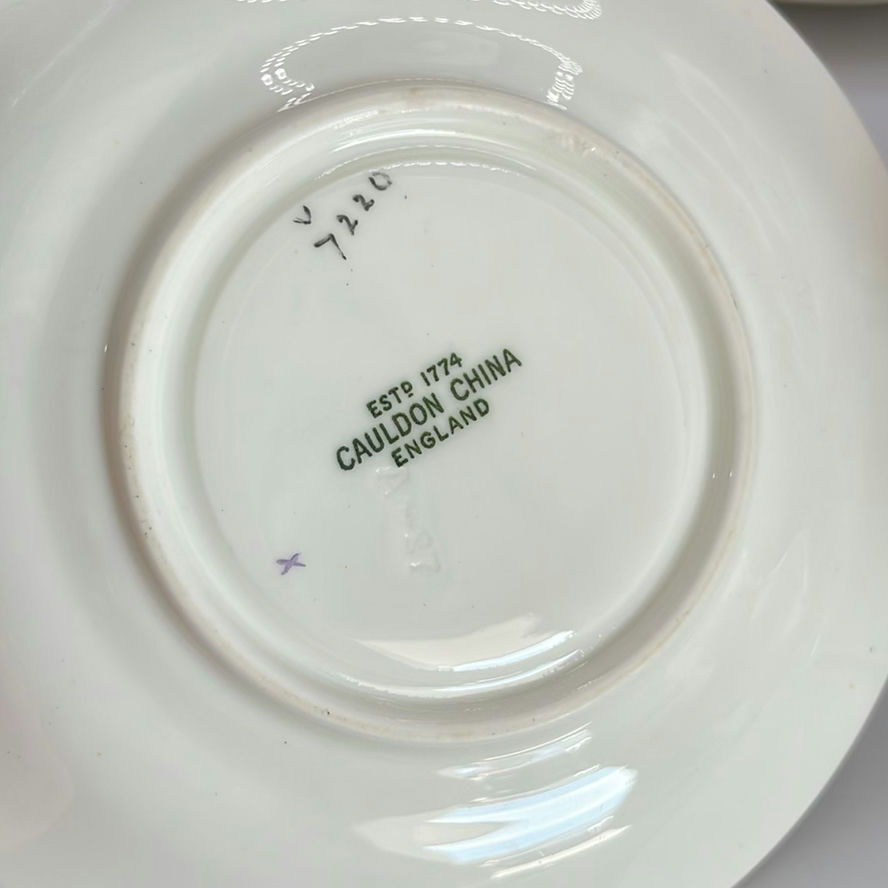 Lot of 4 Vintage & Antique Fine Porcelain Demitasse Sets - English & European Fine China - image 6 of 20