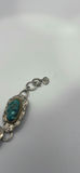 Retired Silpada 925 Silver Turquoise Bracelet - thumbnail 4 of 8