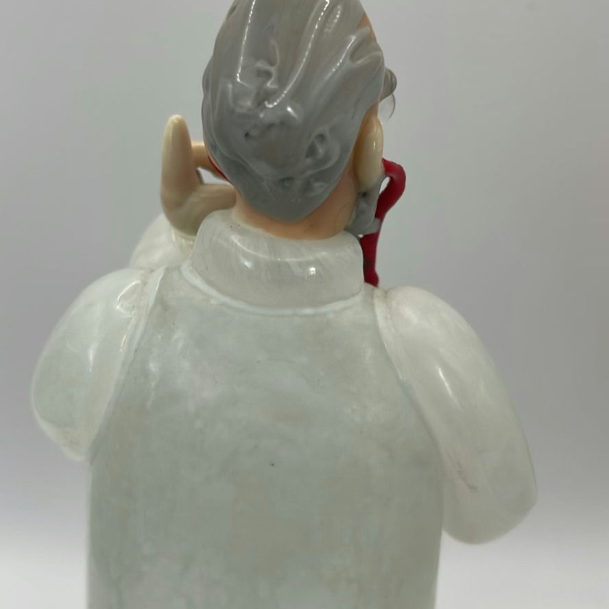 Vintage Bohemian Art Glass Figurine of a Doctor - image 5 of 8