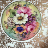 Vintage Royal Worcester 1941 22k Gold Border Square Plates (3) - thumbnail 10 of 11