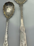 Danish Silver Antique engraved Spoons - thumbnail 9 of 12