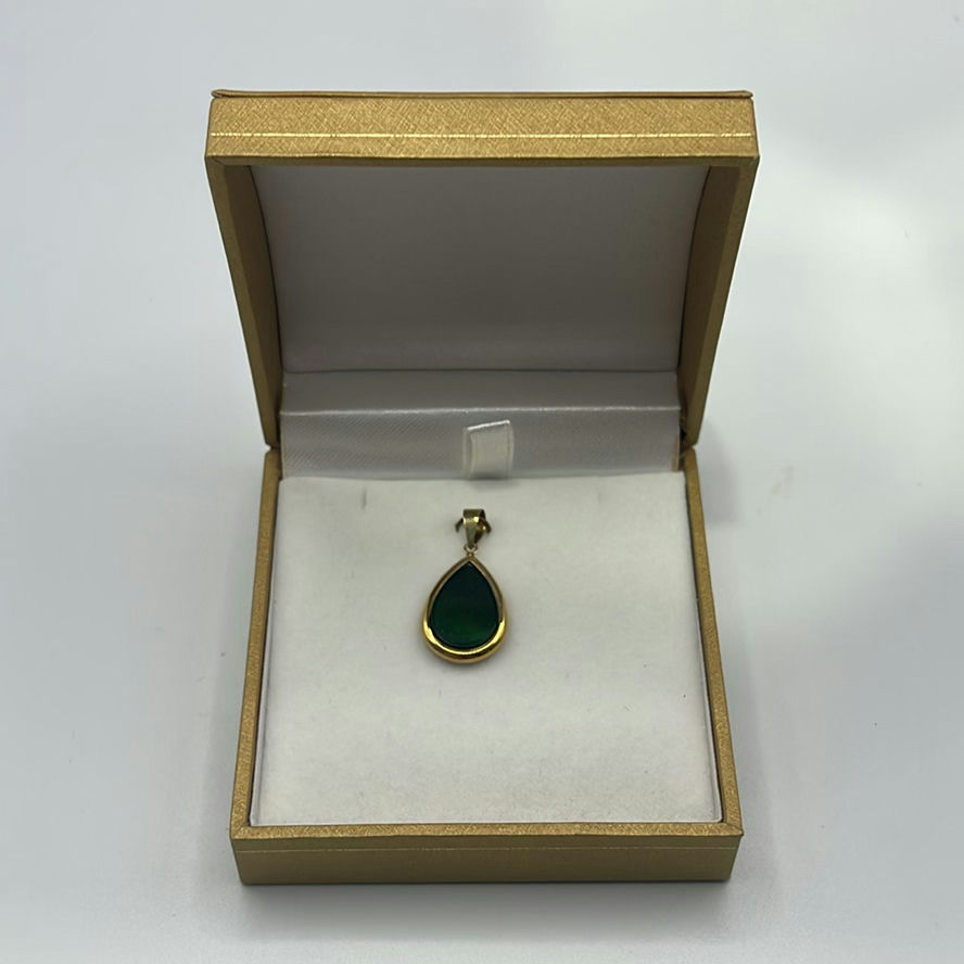 Ammolite Pendant In 14K Gold - image 2 of 7