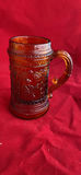 Vintage Chocolate Slag Glass Steins, Pitcher and Spooner - thumbnail 10 of 14