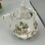 Antique Mustard Pots (7) And Sterling Spoon - thumbnail 6 of 27