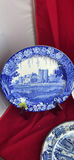 7 Antique Plates Including 2 Formosa And Spode 1815 Plate With Elephant And Wooden Stands - thumbnail 5 of 22