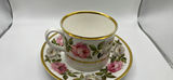 Royal Worcester Royal Garden teacup and saucer Set - thumbnail 9 of 12