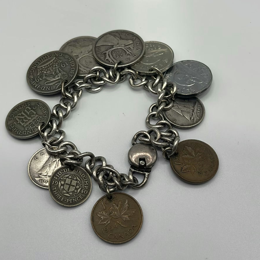 Vintage Coin Bracelet - image 6 of 11