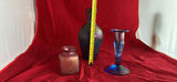 Jamie Sherman Large Vase, Robert Held Art Glass Vase And Blue Candlestick - thumbnail 2 of 15