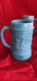 Slag Milk Glass Beer Steins (4) - thumbnail 7 of 10
