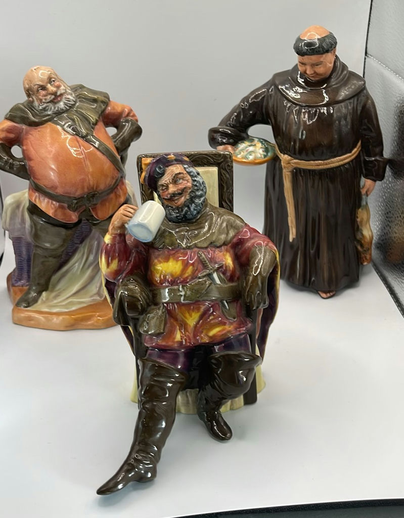 Royal Doulton The Foaming Quart, The Jovial Monk, Falstaff - image 1 of 14
