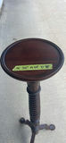 Carved Wooden Pedestal Plant Stand - thumbnail 2 of 6