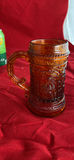 Vintage Chocolate Slag Glass Steins, Pitcher and Spooner - thumbnail 11 of 14