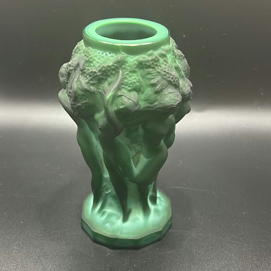 Desna Malachite Vase - image 1 of 8