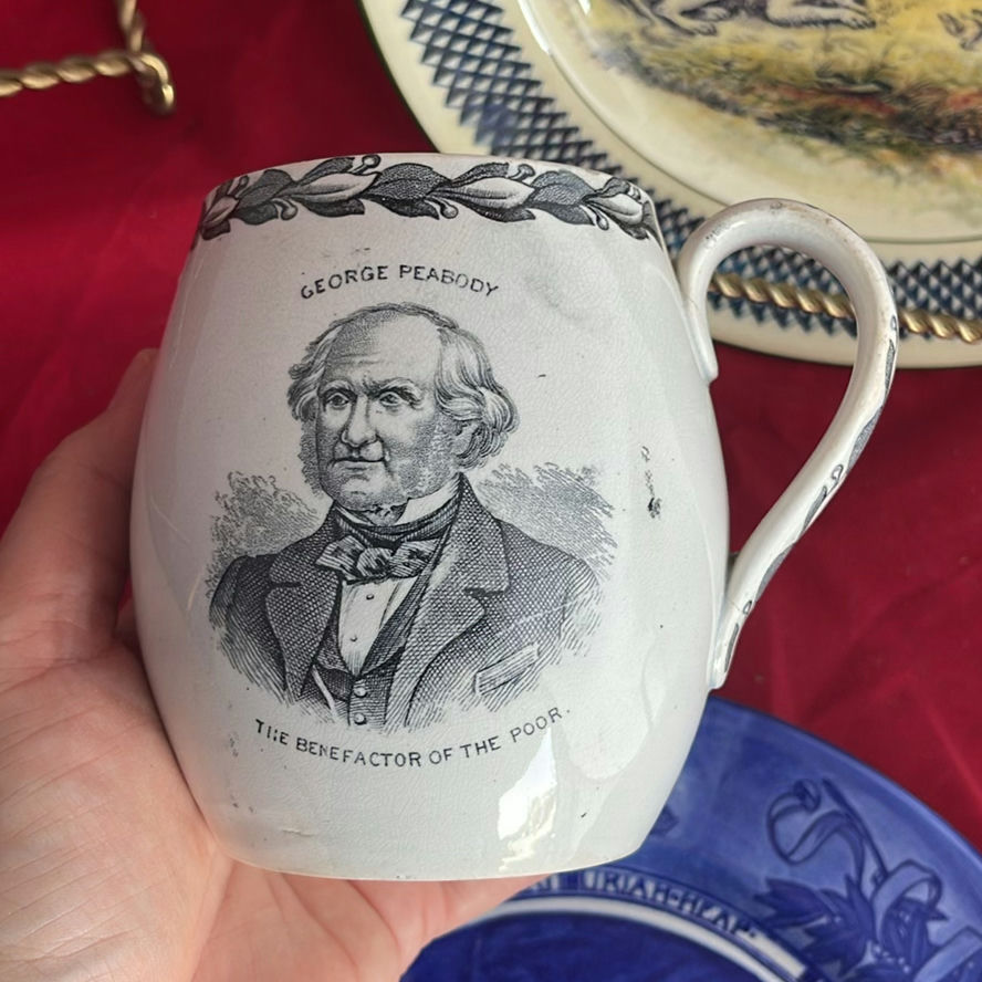 Vintage Plates And stands And Mug - image 11 of 15
