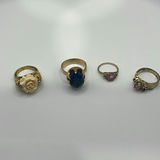 4 Vintage rings - thumbnail 1 of 13