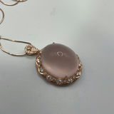 Rose Gold Plated 925 Silver And Rose Quartz Set - thumbnail 13 of 13