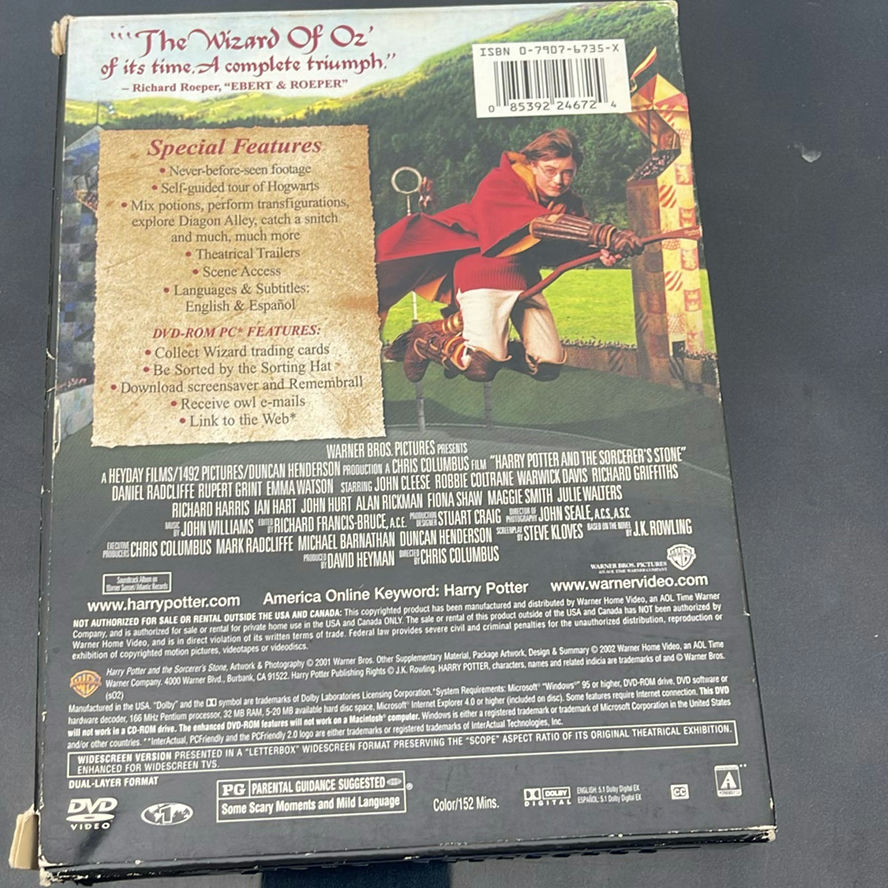 Harry Potter DVD's and Harry Potter and the Cursed Child - image 8 of 12