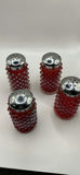 Fenton Cranberry Hobnail S&P Shakers And Small Pitcher - thumbnail 10 of 10