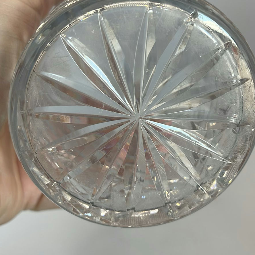 Vintage Lausitzer Glass Vase And Antique Crystal Bowl From ABP - image 12 of 12