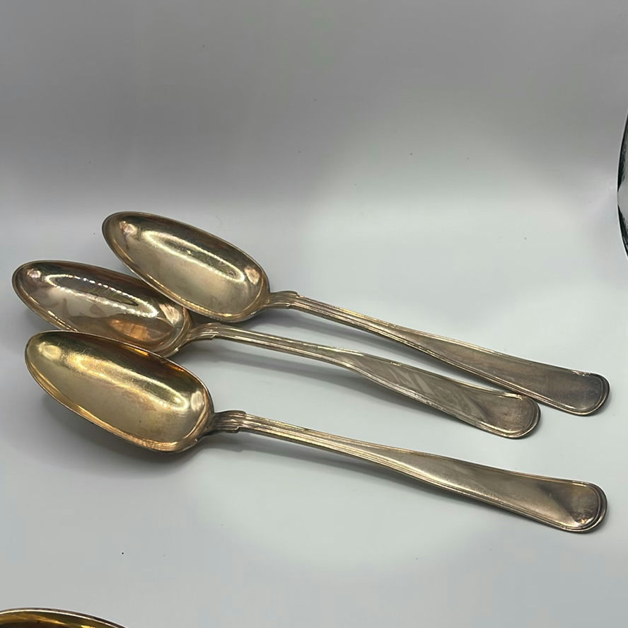 5 Silver Plated Serving Spoons - image 2 of 9