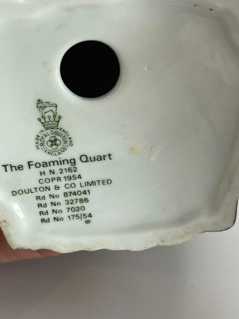 Royal Doulton The Foaming Quart, The Jovial Monk, Falstaff - image 11 of 14
