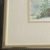 Lake Picard Dog Days Of Summer 2006 Watercolour Landscape - thumbnail 2 of 9