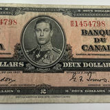 Canadian Vintage $2 Bills - thumbnail 11 of 17