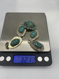 Retired Silpada 925 Silver Turquoise Bracelet - thumbnail 7 of 8
