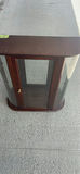 Wood and Glass Curio Display Cabinet - thumbnail 3 of 6
