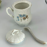 Antique Mustard Pots (7) And Sterling Spoon - thumbnail 20 of 27