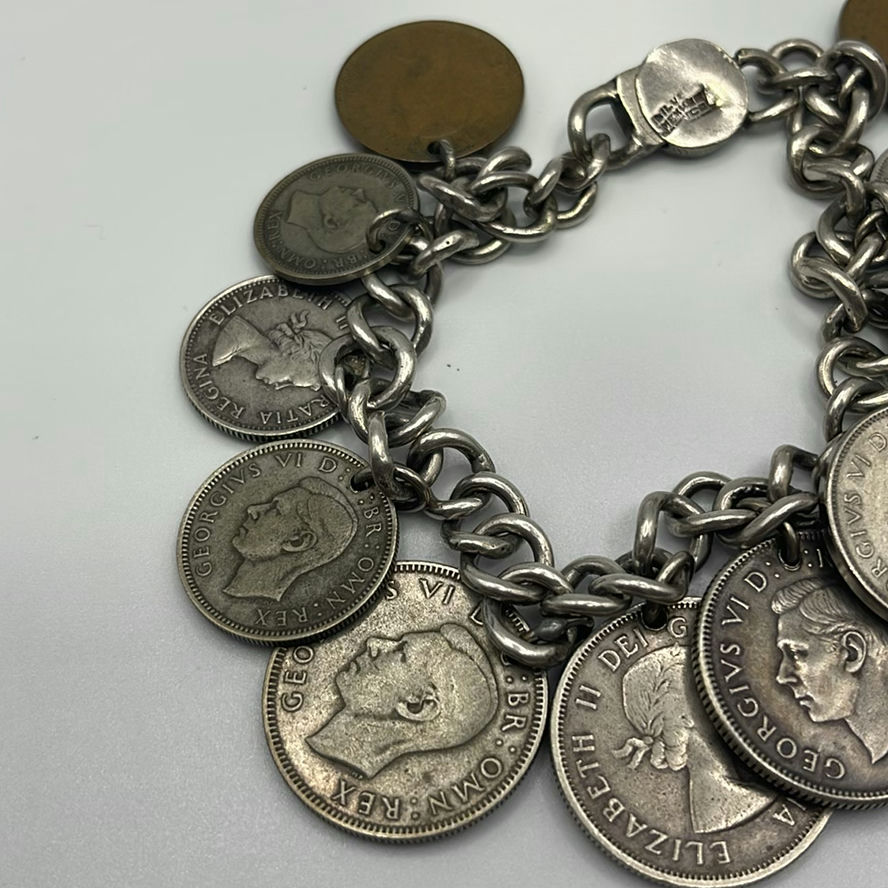 Vintage Coin Bracelet - image 4 of 11