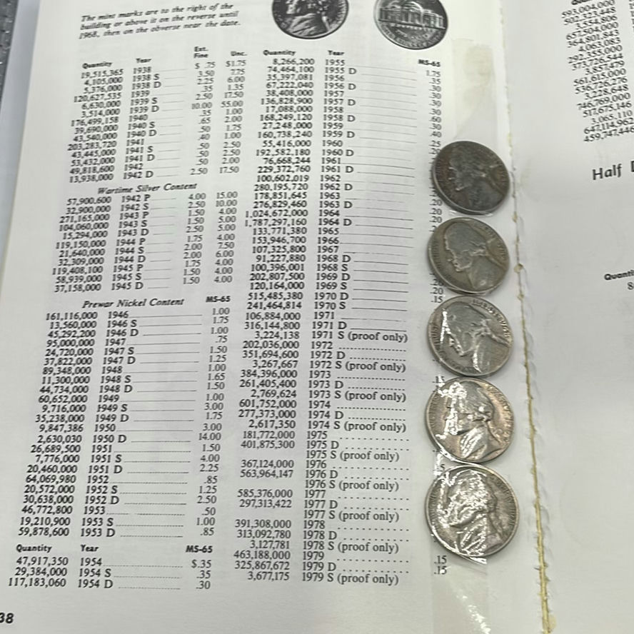 Coin Collector Book With Coins - image 2 of 10