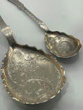 Danish Silver Antique engraved Spoons - thumbnail 4 of 12