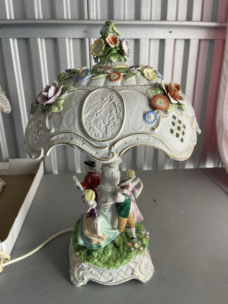 Pair Of MCM Dresden Lamps - image 18 of 23
