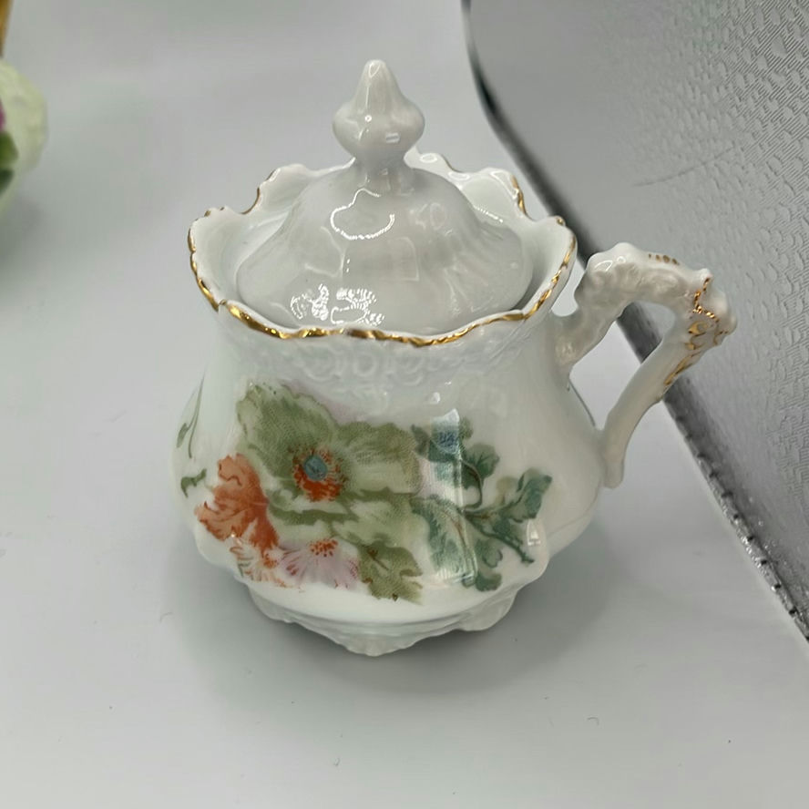 Antique Mustard Pots (7) And Sterling Spoon - image 5 of 27