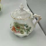 Antique Mustard Pots (7) And Sterling Spoon - thumbnail 5 of 27