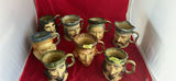 8 Toby Jugs By Kingston Pottery - thumbnail 1 of 30