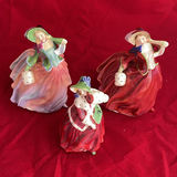 Royal Doulton Figurines HN 1911, HN 1934, HN 1992 - thumbnail 1 of 13