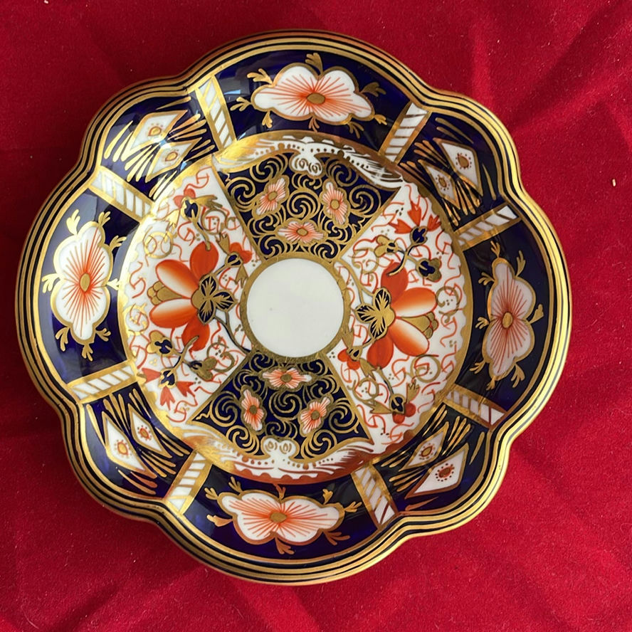 Antique Royal Crown Derby 4 Pcs Imari Pattern - image 12 of 18