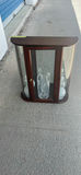 Wood and Glass Curio Display Cabinet - thumbnail 6 of 6