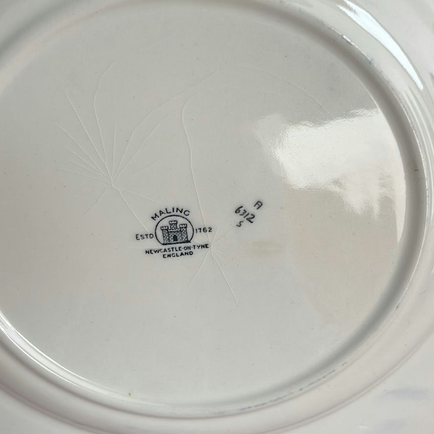 Vintage Maling Charger Plates - image 5 of 14