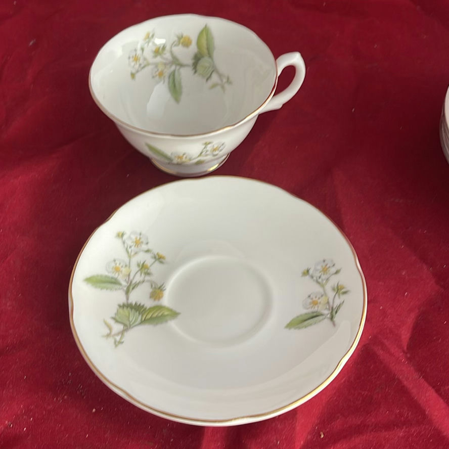 Teacup And Saucers And Cream And Sugar - image 11 of 15