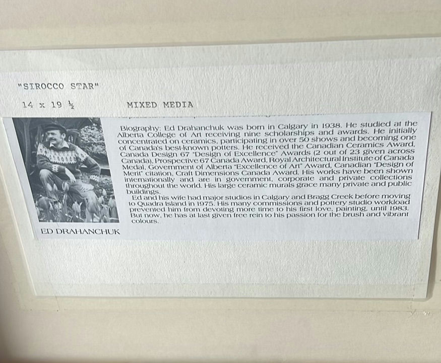 Ed Drahanchuk Original Multi Media Art - image 9 of 13